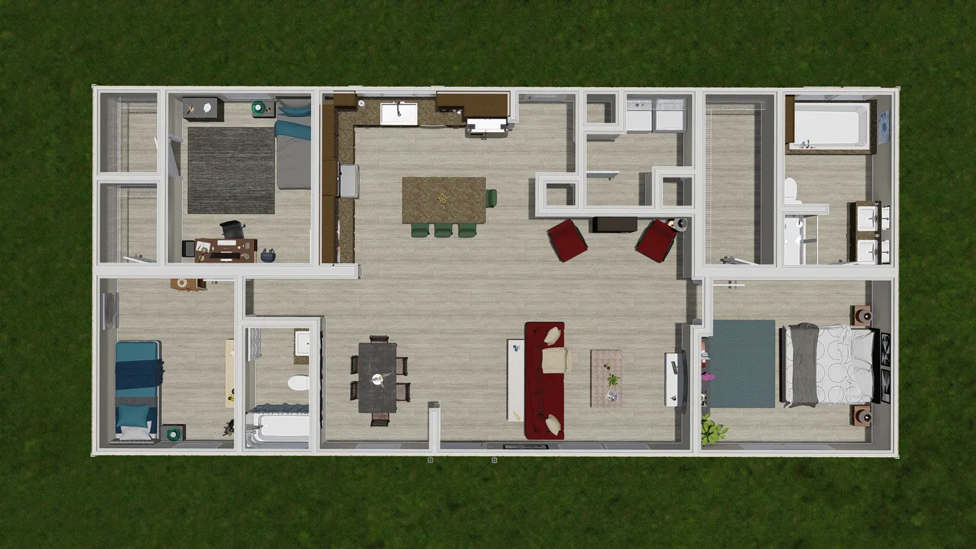 The PINEHURST 3104 Floor Plan