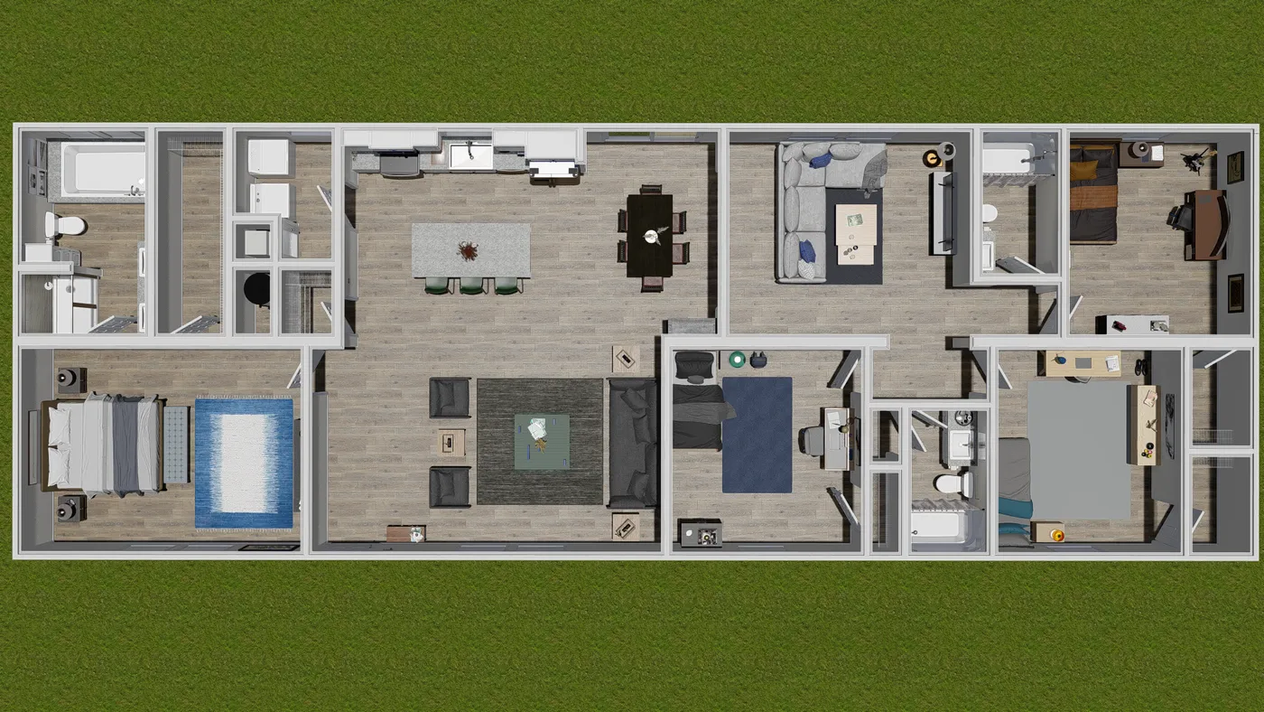 The BIG EASY M001 CAVALIER SELECT Floor Plan